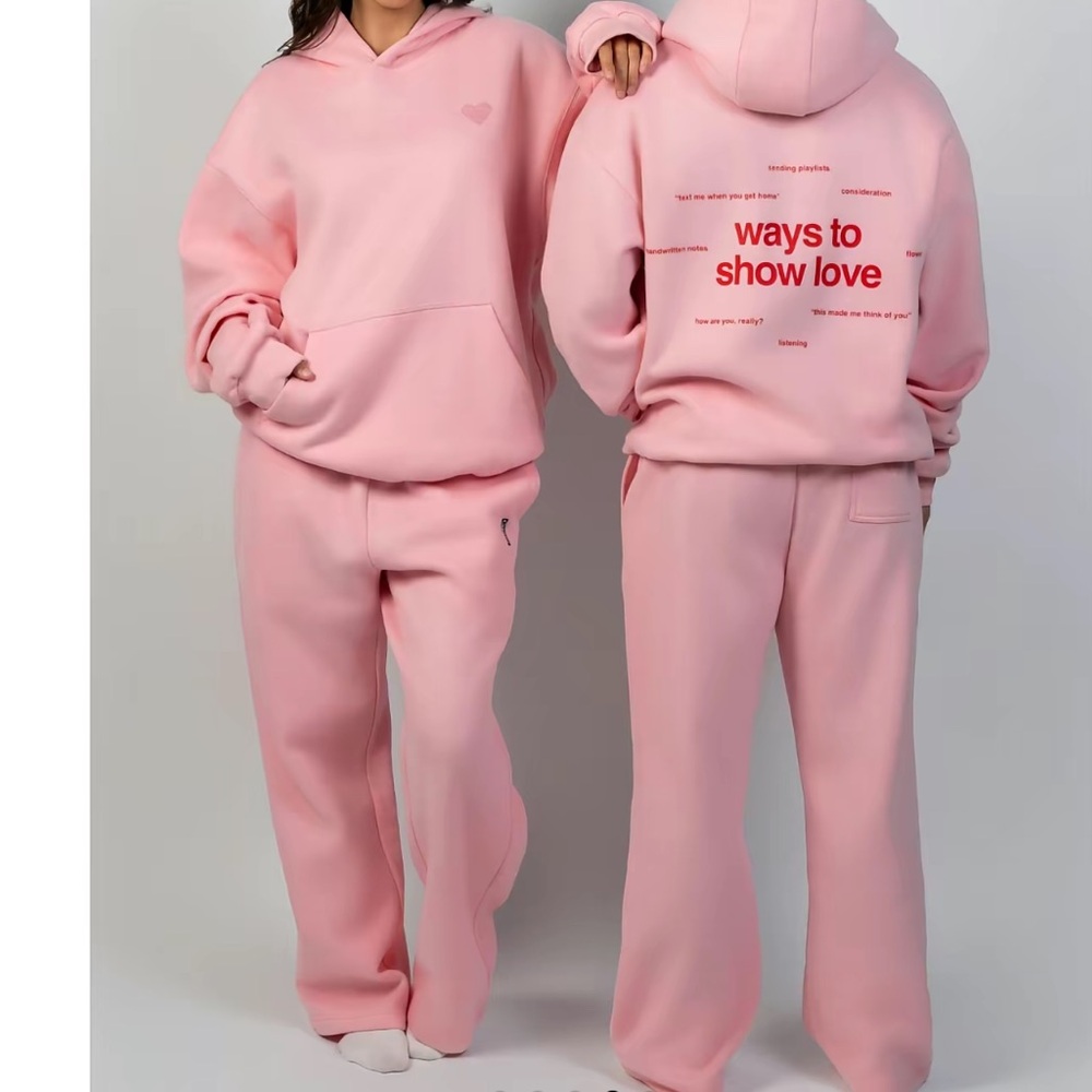 Comfrt Love Collection Sweatpants in Petal Pink - Picture 5 of 15